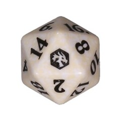 Adventures in the Forgotten Realms: D20 Die (White)